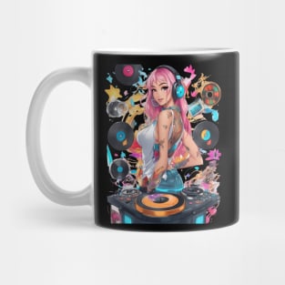 Djing TechnoRave Revolution Girl Mug